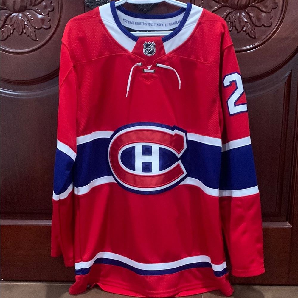 AUTHENTIC Caufield 22 Men’s Red Montreal Canadiens Hockey Jersey M